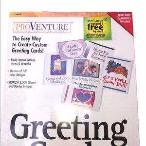 ProVenture Greeting cards software